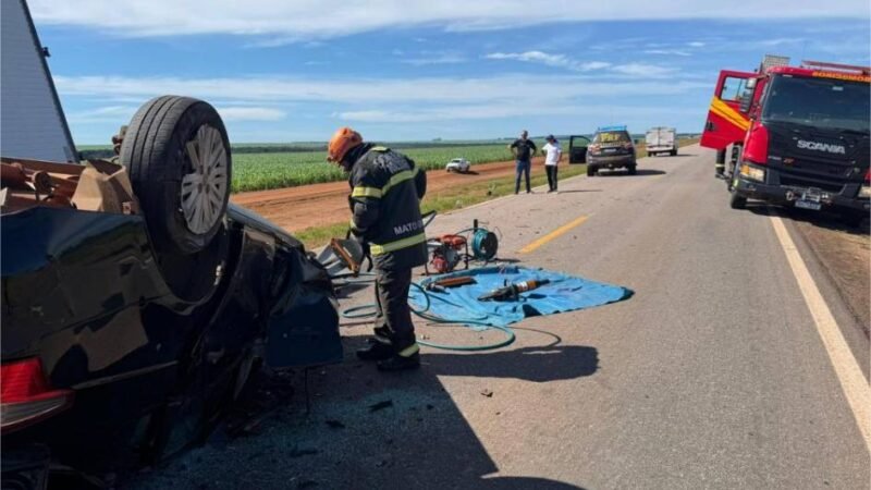 Corpo de Bombeiros atende ocorrências de acidentes de trânsito em Primavera do Leste e Campo Verde