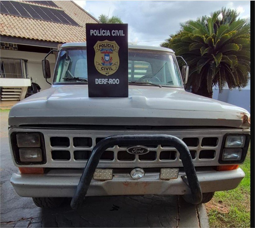 Polícia Civil recupera dois veículos produto de roubos e furtos em Rondonópolis