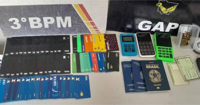 Polícia Militar prende cinco pessoas por estelionato em Cuiabá