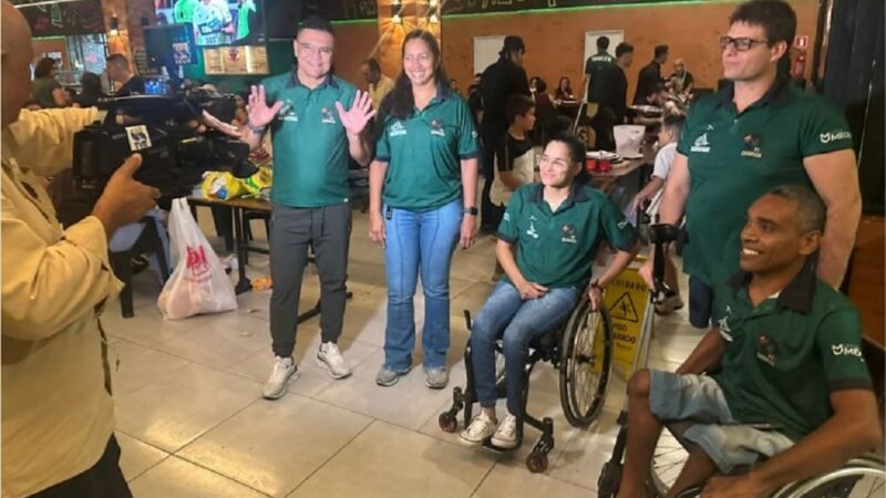 Superação é a ordem no CuiaBrasa, equipe de basquete em cadeira de rodas