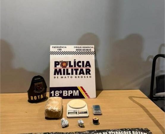 Rotam prende cinco faccionados com drogas e armas de fogo em Pontes e Lacerda