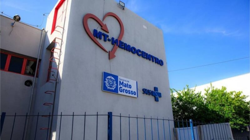 MT Hemocentro convoca doadores de sangue do tipo O-