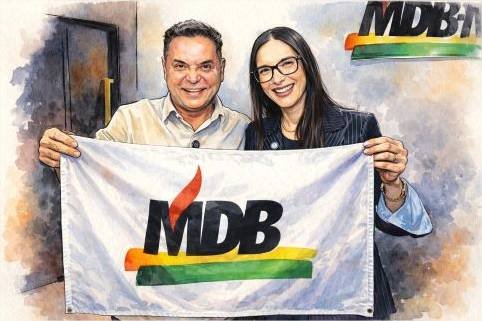 “Janela Partidária” redesenha forças no MDB e reposiciona pré-candidatura de Janaina Riva ao Senado