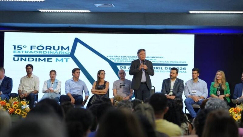 Conselheiro Antonio Joaquim reforça compromisso com educação infantil em abertura de fórum da Undime