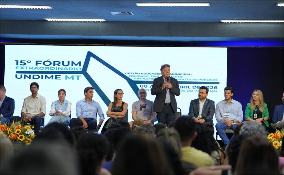 Conselheiro Antonio Joaquim reforça compromisso com educação infantil em abertura de fórum da Undime