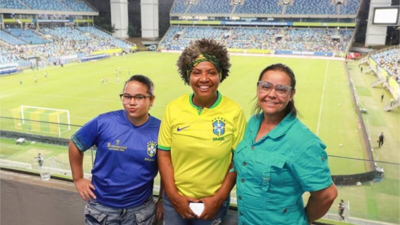 Confira os sorteados para Camarote dos Autistas no jogo entre o Brasil e o Canadá neste sábado (18)
