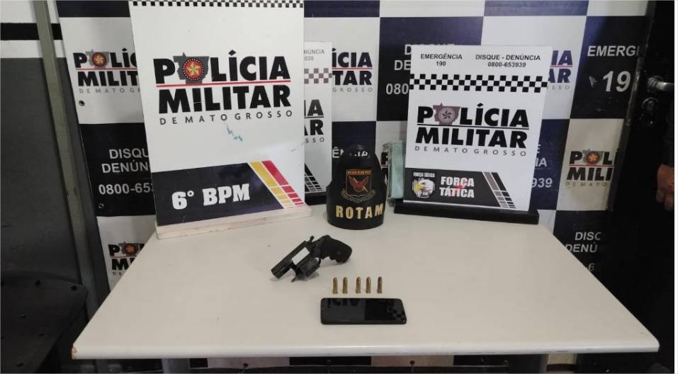 Polícia Militar intercepta tentativa de homicídio e apreende dois adolescentes e arma de fogo
