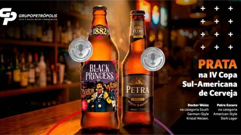 Petra e Black Princess conquistam medalhas de prata na IV Copa Sul-Americana de Cerveja