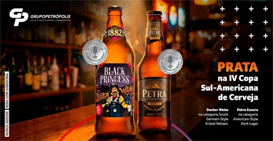 Petra e Black Princess conquistam medalhas de prata na IV Copa Sul-Americana de Cerveja