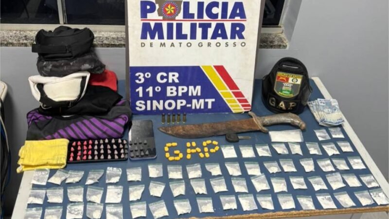 Polícia Militar apreende dupla por sequestro mediante tortura e 431 porções de drogas