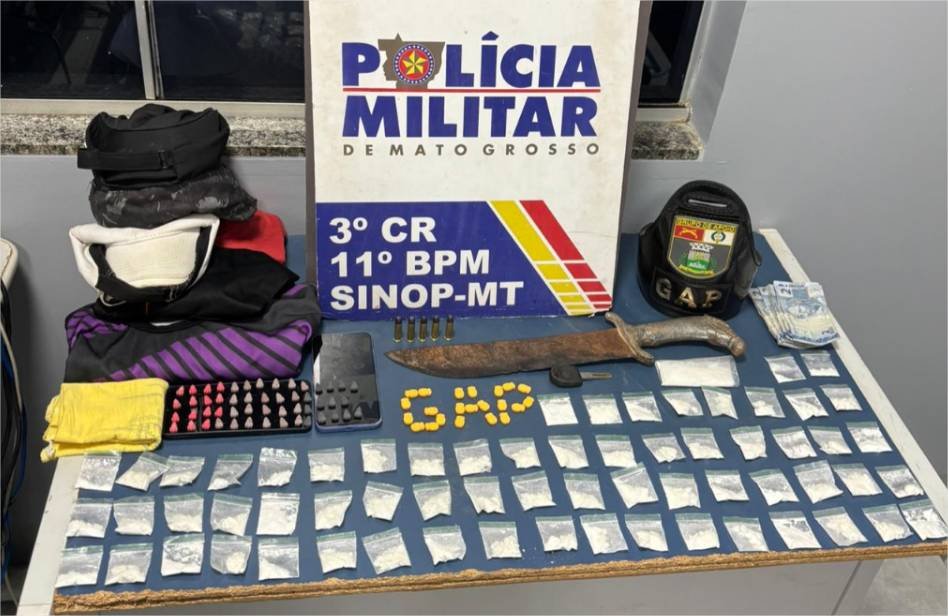 Polícia Militar apreende dupla por sequestro mediante tortura e 431 porções de drogas