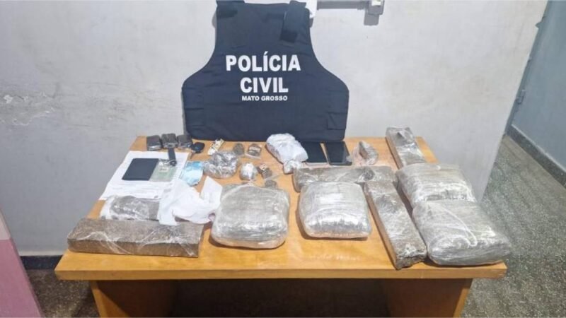 Homem investigado por violência doméstica é preso em flagrante por tráfico de drogas