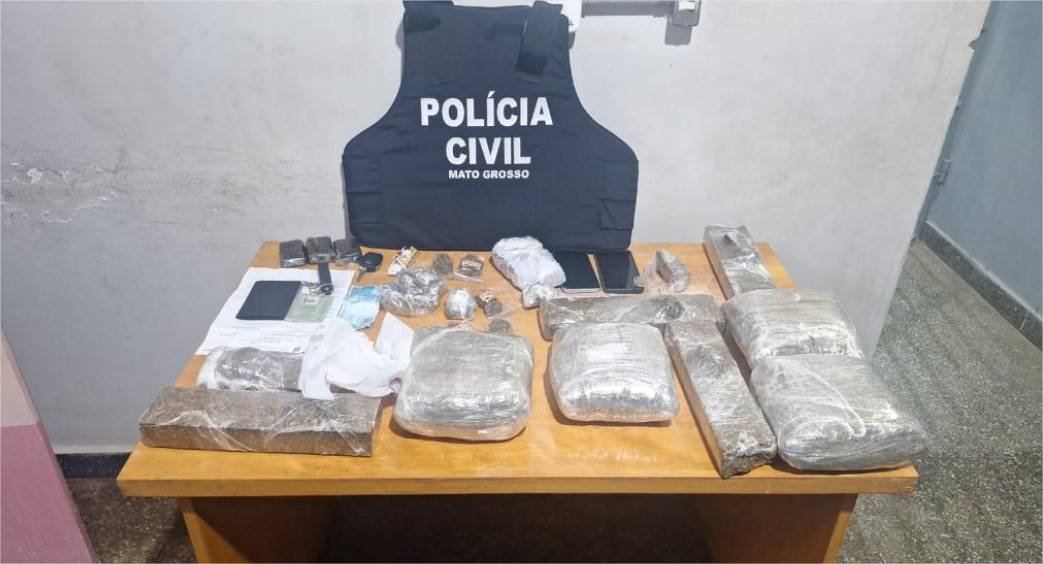 Homem investigado por violência doméstica é preso em flagrante por tráfico de drogas