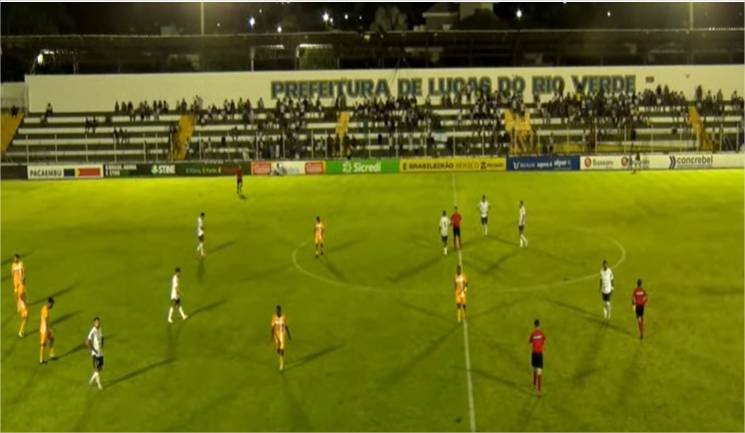 Luverdense fica no empate sem gols com o Brasiliense no Passo das Emas