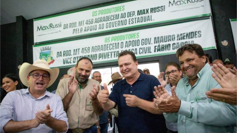 Produtores comemoram avanço de rodovia articulada por Max Russi