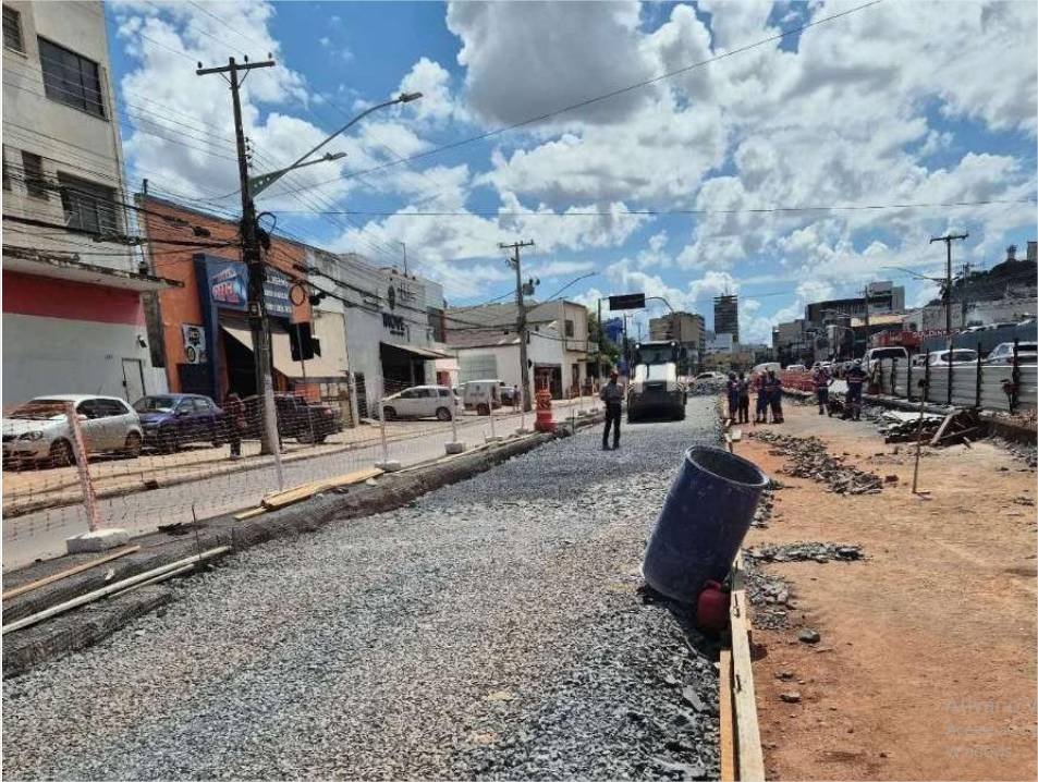Obras do BRT continuam com cinco frentes de serviço em andamento