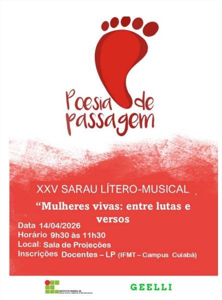 XXV Sarau Lítero-Musical Poesia (PE) de Passagem