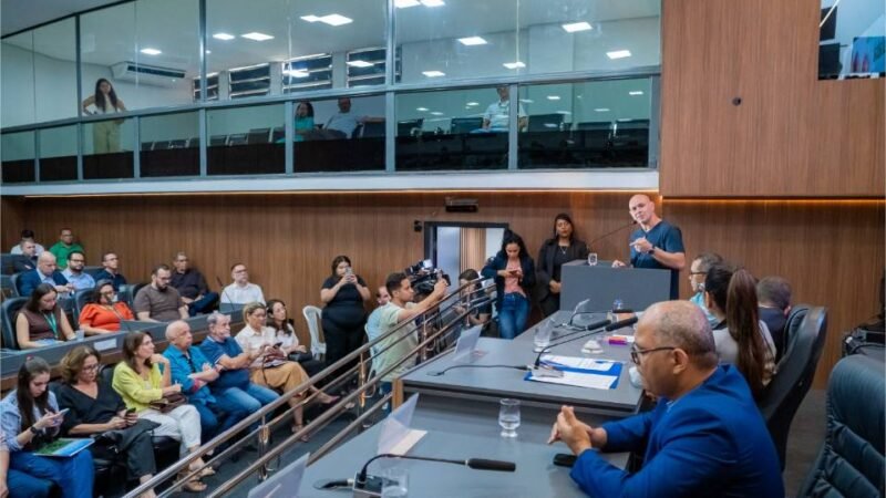 Audiência na Câmara marca início das discussões do novo Plano Diretor de Cuiabá