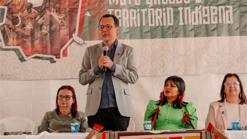 Lúdio defende demarcações de terras indígenas em MT durante Acampamento Terra Livre