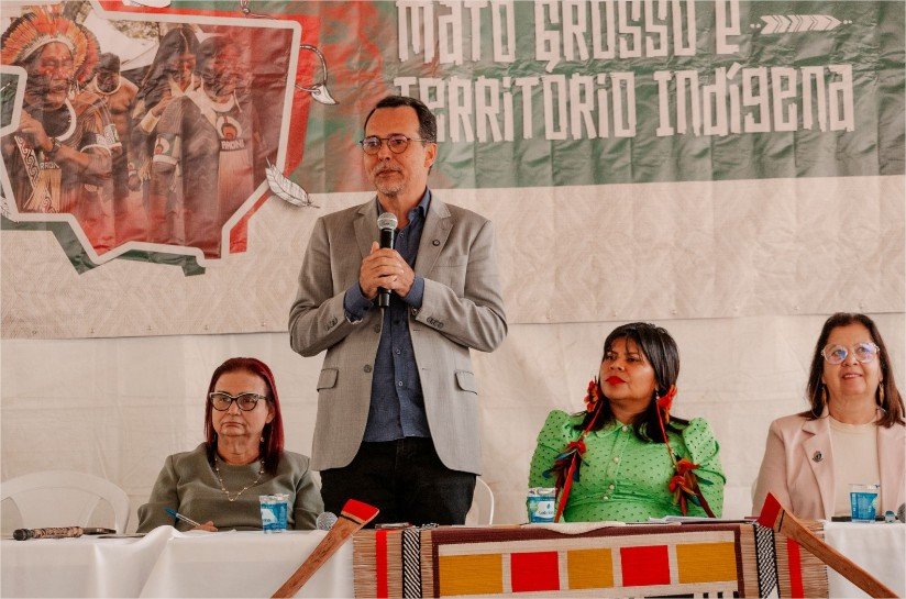 Lúdio defende demarcações de terras indígenas em MT durante Acampamento Terra Livre