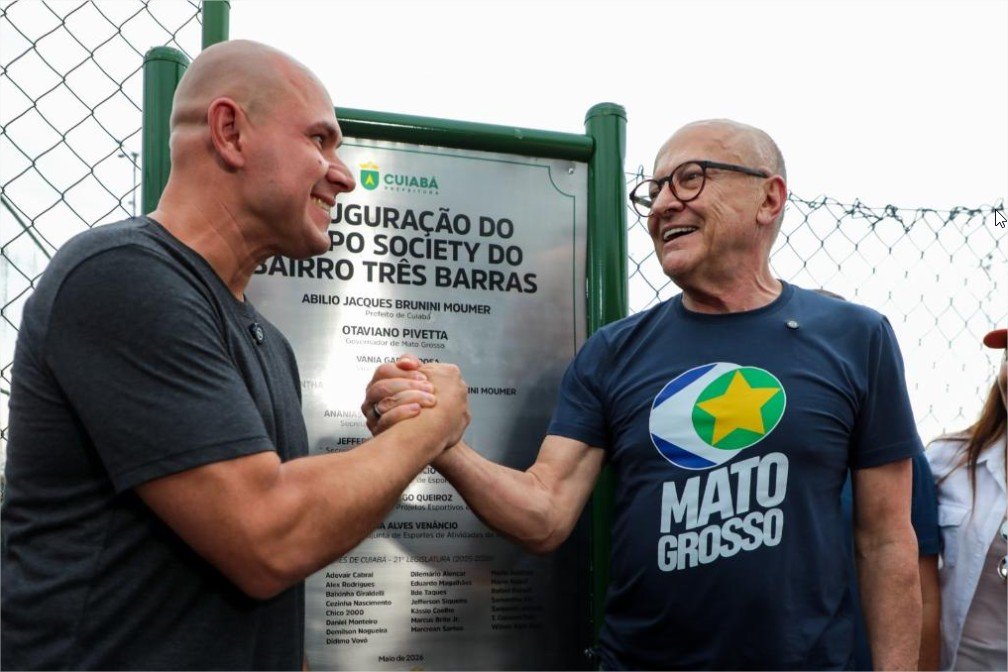 “Temos pressa em melhorar a vida das pessoas e levar espaços de qualidade para os bairros de Cuiabá”, afirma governador