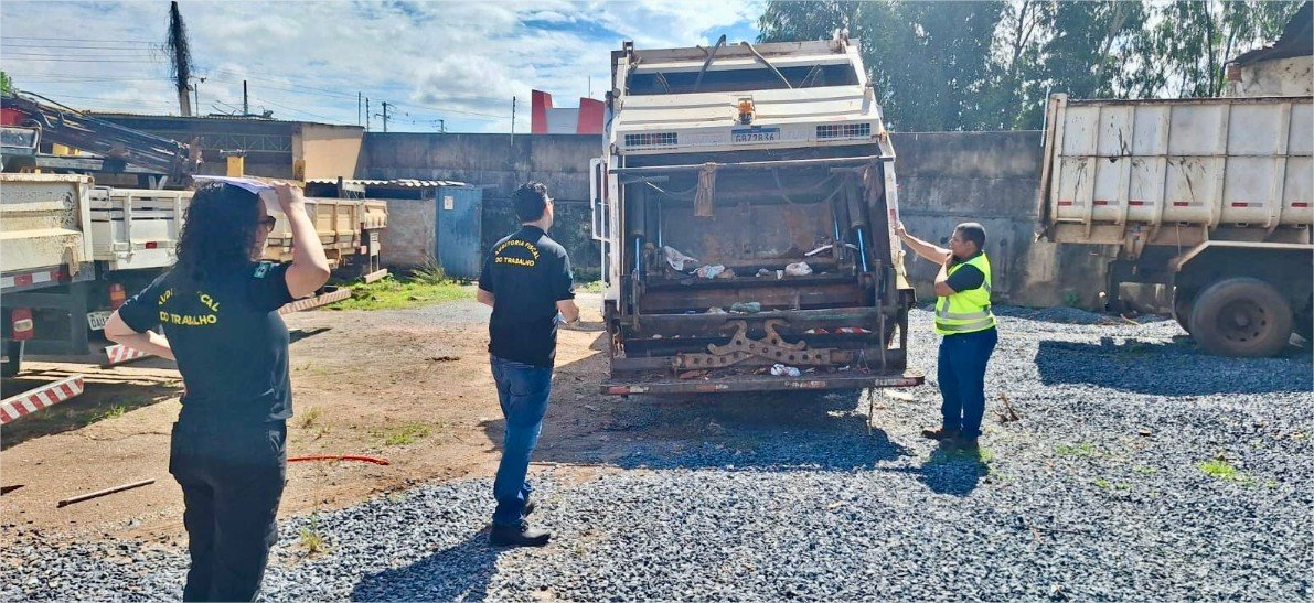 MTE apura falhas de segurança após gari ter perna amputada durante coleta em Várzea Grande
