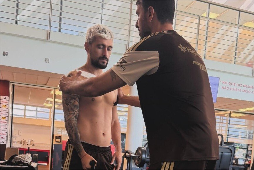 Arrascaeta evolui em recuperação de lesão no Flamengo