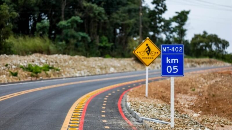 Governo de MT inaugura asfalto novo ligando Ponte de Ferro e Coxipó do Ouro em Cuiabá neste sábado (23)