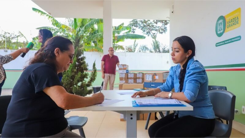Novos computadores reforçam estrutura tecnológica das escolas municipais de Várzea Grande