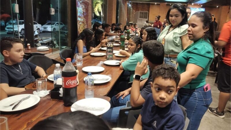 Ação Pizza Feliz faz alegria de crianças do Residencial Sucuri