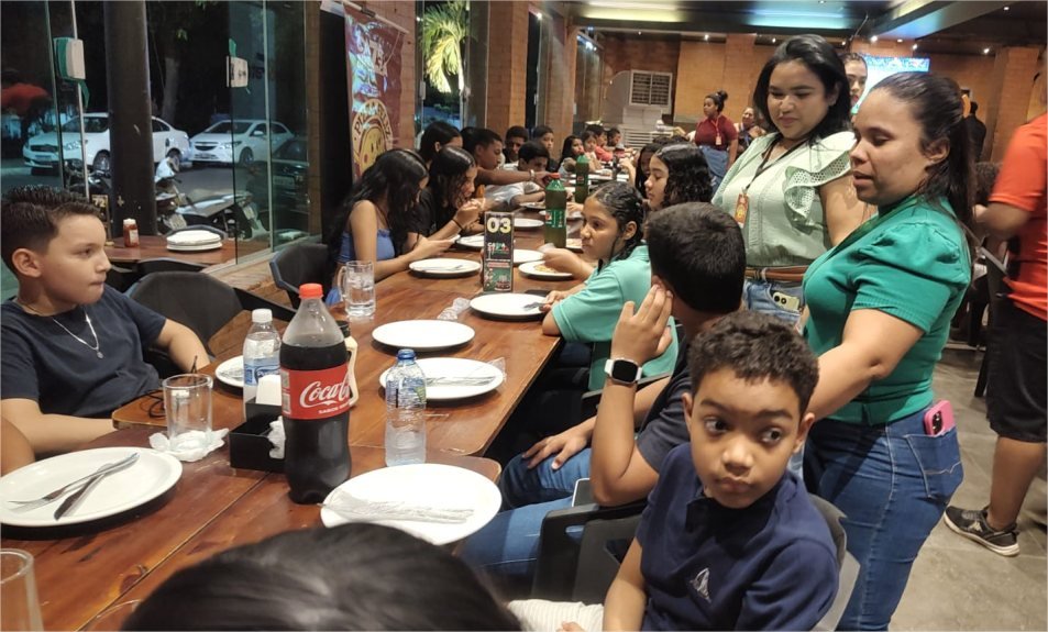 Ação Pizza Feliz faz alegria de crianças do Residencial Sucuri