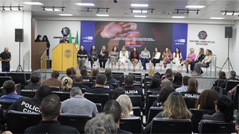 Polícia Civil realiza seminário de investigação de crimes contra mulheres em razão de gênero