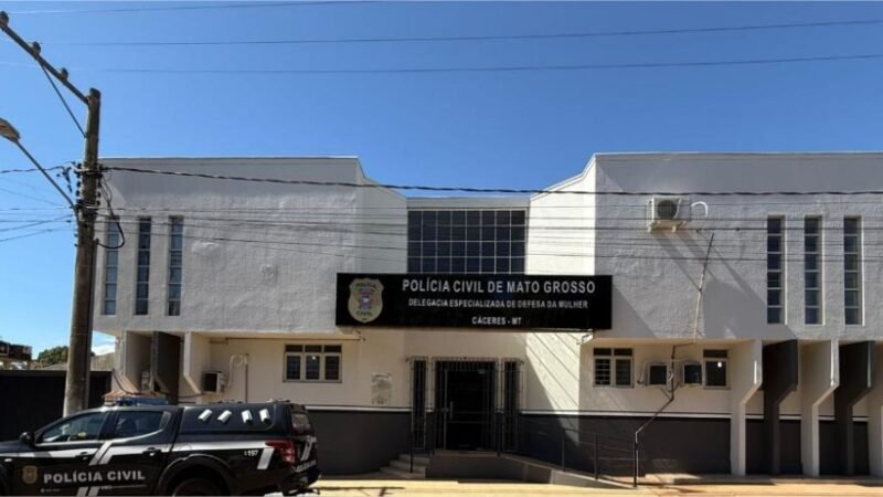 Polícia Civil prende homem que agrediu esposa e enteado em Cáceres