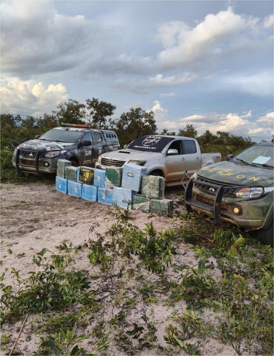 Operação integrada apreende 500 kg de drogas e gera prejuízo de R$ 14,6 milhões às facções criminosas