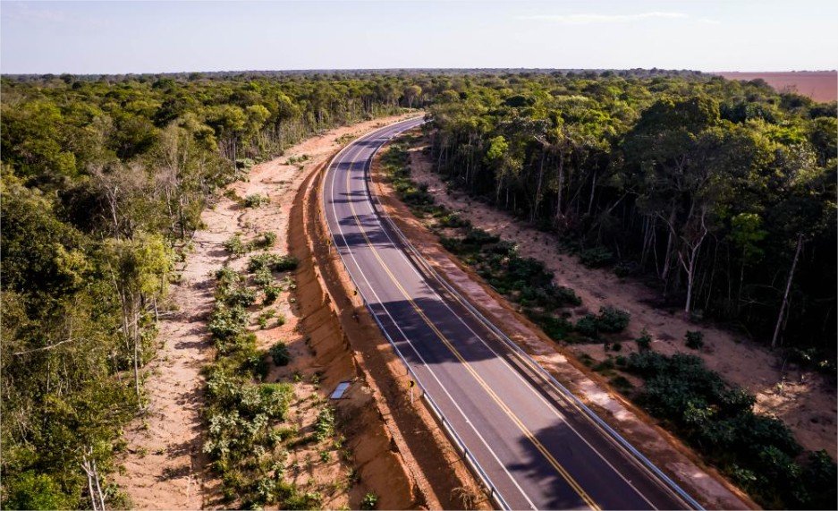 Governo de MT asfaltou quantidade de rodovia suficiente para atravessar o Brasil de Norte a Sul