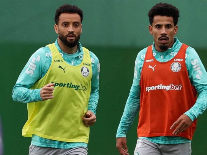 Felipe Anderson volta aos treinos após lesão e pode reforçar o Palmeiras