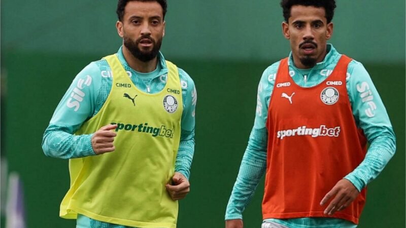 Felipe Anderson volta aos treinos após lesão e pode reforçar o Palmeiras