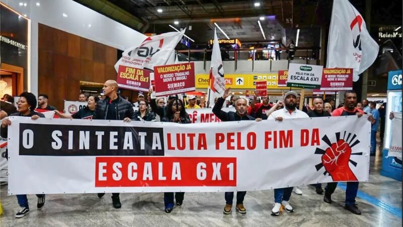 Fim da jornada 6×1 opõe trabalhadores e empresários