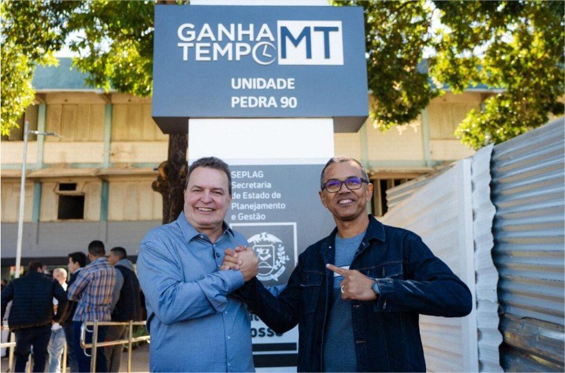 Max Russi e Dídimo Vovô unem forças com o governo e entregam Ganha Tempo na região do Pedra 90