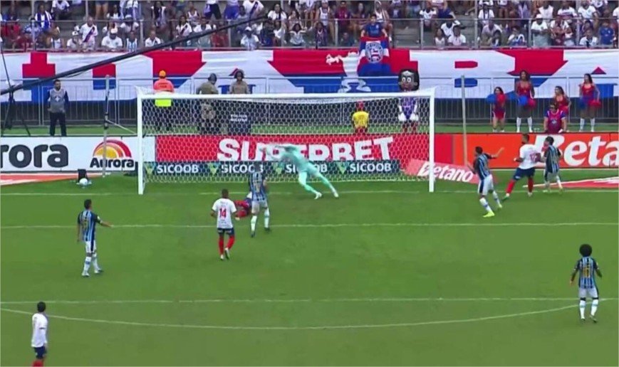 Em jogo tenso, Bahia e Grêmio ficam no empate pelo Brasileirão