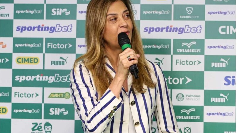 Leila ignora críticas a Abel Ferreira e revela que nem o marido dá pitaco sobre o Palmeiras