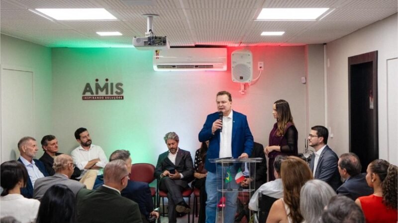 Max Russi celebra inauguração da Câmara Italiana em Cuiabá como ponte estratégica com a Europa