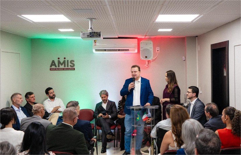 Max Russi celebra inauguração da Câmara Italiana em Cuiabá como ponte estratégica com a Europa