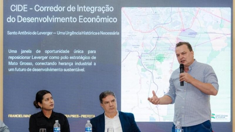 Max Russi garante emenda no orçamento anual para criar o Distrito Industrial em Santo Antônio de Leverger