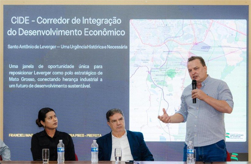 Max Russi garante emenda no orçamento anual para criar o Distrito Industrial em Santo Antônio de Leverger