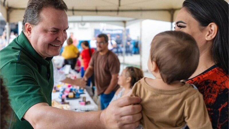 Max Russi leva mais de 40 serviços gratuitos ao bairro Itamaraty, em Cuiabá