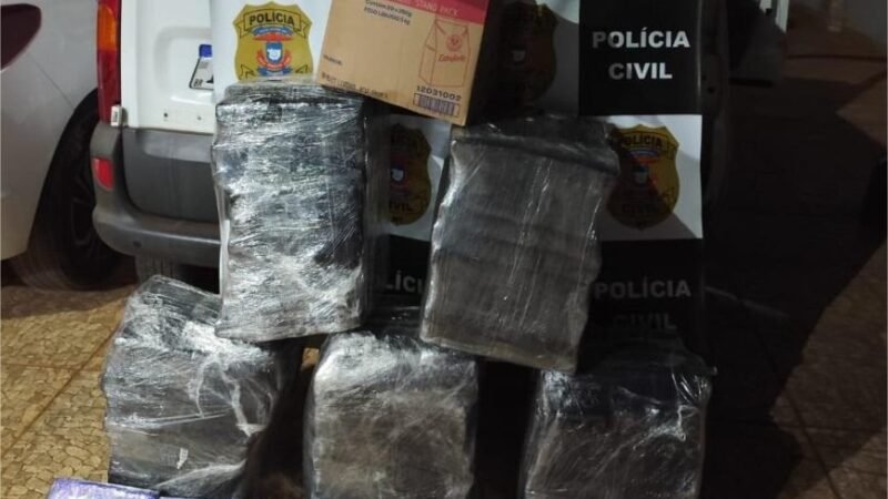 Polícia Civil apreende 178 tabletes de maconha e desarticula esquema de distribuição de drogas na região de Rondonópolis