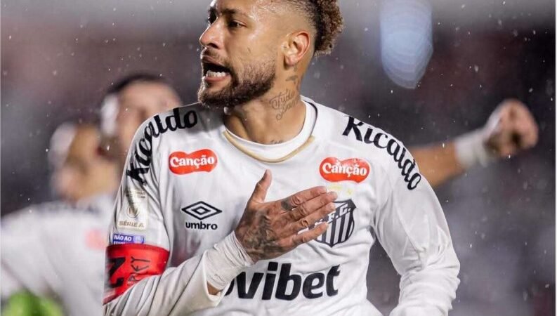 Com brilho de Neymar, Santos bate o Bragantino na Vila