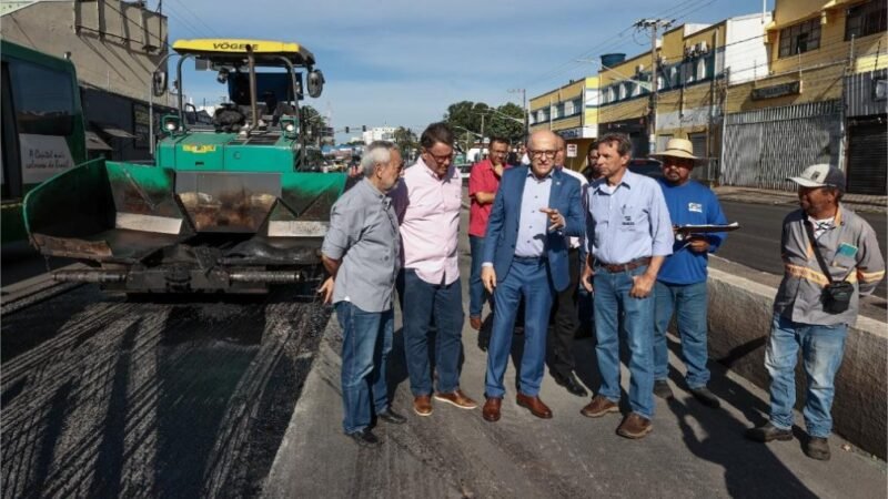 Governador cobra construtoras que firmam pacto para concluir faixa do BRT do Aeroporto ao Comando da PM até junho