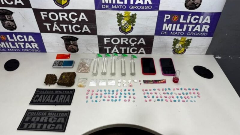 Polícia Militar apreende 172 porções de drogas e prende mulher suspeita por tráfico